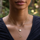 Sloan & Co. "DEAR" Musical Note 14k Gold and Enamel Charm