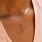 Portuguese 19K Gold "L" Charm Ring