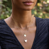 English 9k Rose Gold Heart Padlock Charm