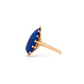 Pear Shaped Lapis Lazuli and 14K Gold Ring