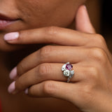 Toi Et Moi Ruby, Diamond, And Platinum Ring