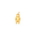 English Teddy Bear 9k Gold Charm