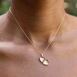 Heart-shaped Locket 14k Rose Gold Charm