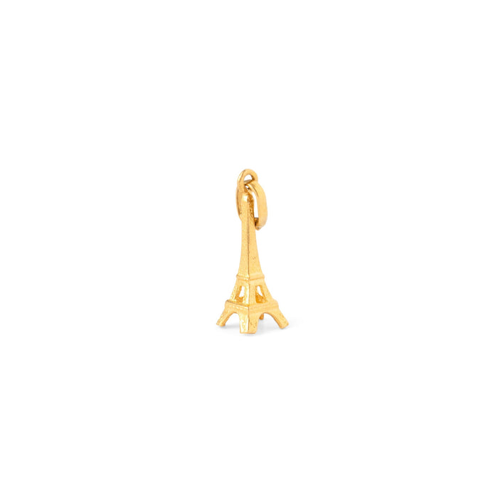 French Eiffle Tower 18K Gold Charm