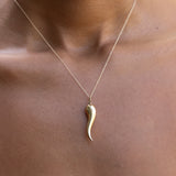 Cornicello 14k Gold Charm