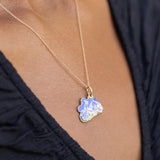 Bermuda 14k Gold and Enamel Charm