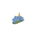 Bermuda 14k Gold and Enamel Charm