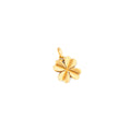 Four-Leaf Clover 14k Gold Charm