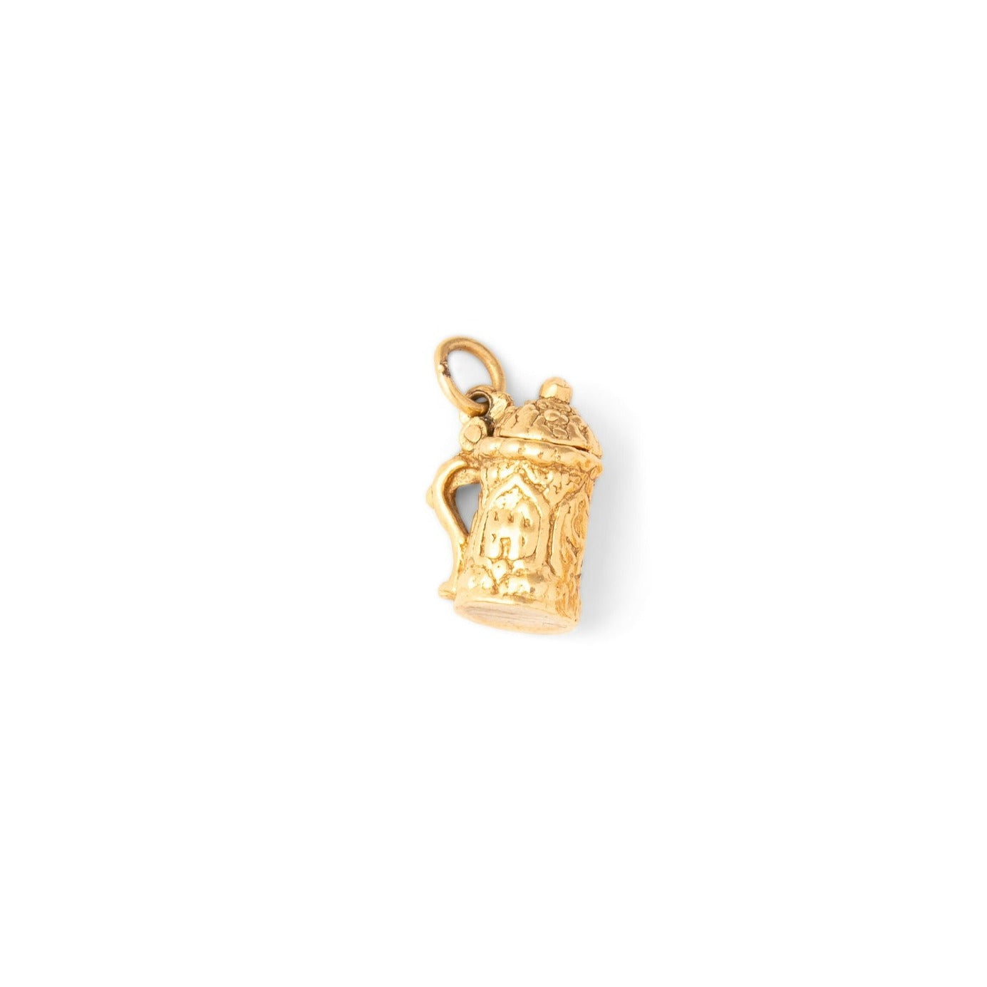 Movable Beer Stein 14K Gold Charm