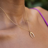 Horseshoe 14k Gold Charm