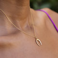Horseshoe 14k Gold Charm