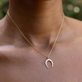 Horseshoe 14k Gold Charm