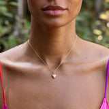 Petite Heart 14k Rose Gold Charm