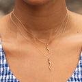 Cornicello 14k Gold Charm