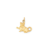Italian Cat 14k Gold Charm