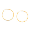 Large 14k Gold Hoop Earrings