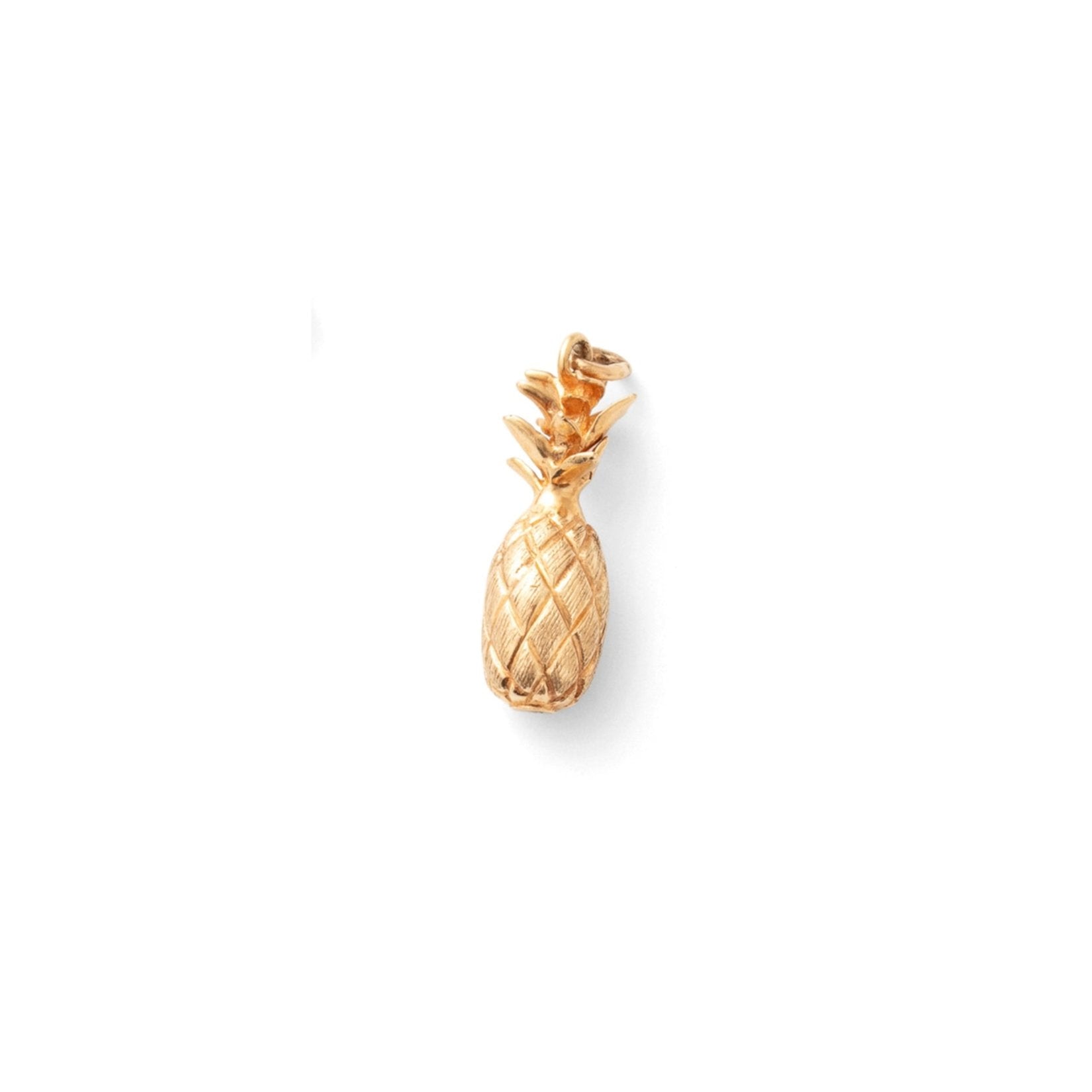 Pineapple 14K Gold Charm