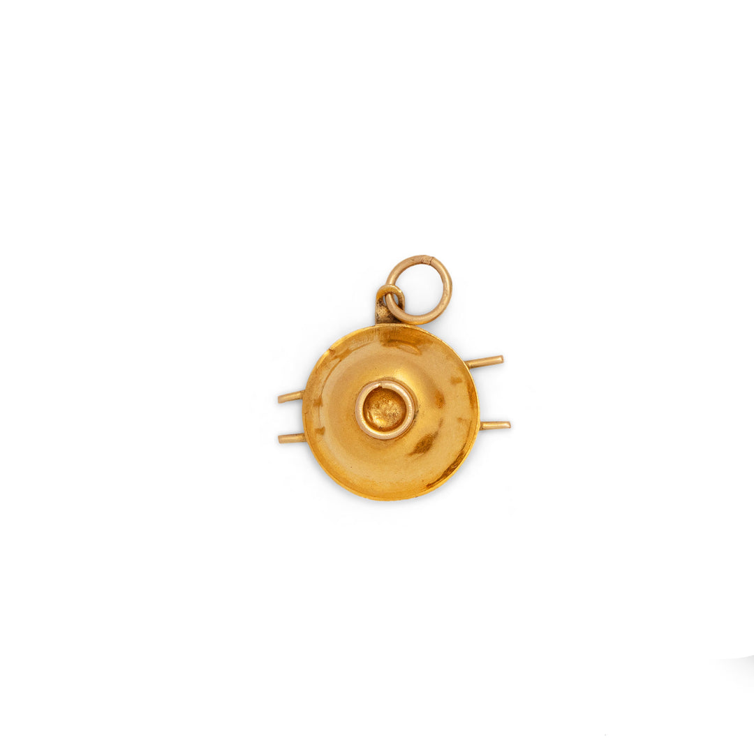 Bowl Of Noodles 14K Gold Charm