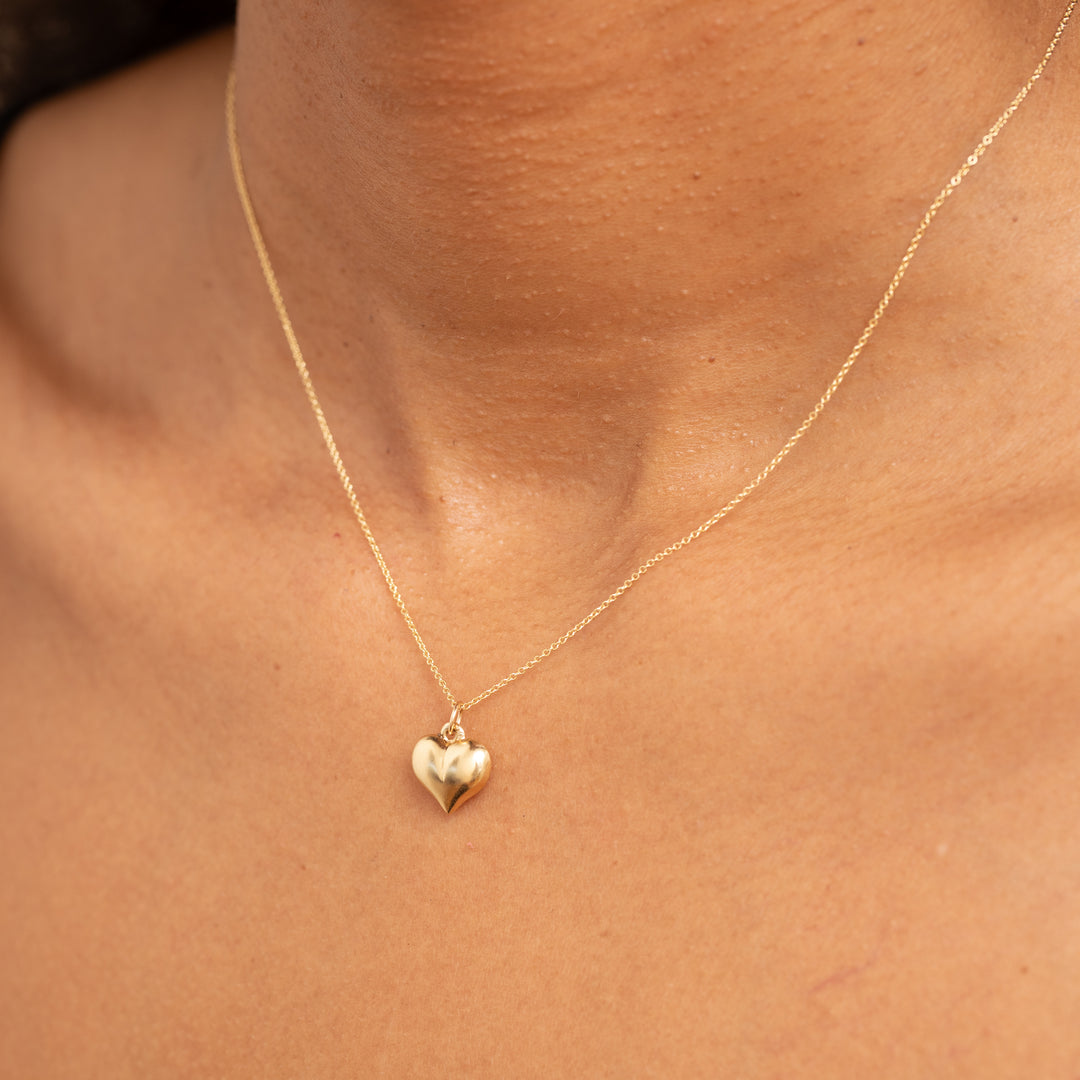 Heart 14k Gold Charm