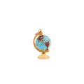 Movable 14k Gold And Plastic Globe Charm