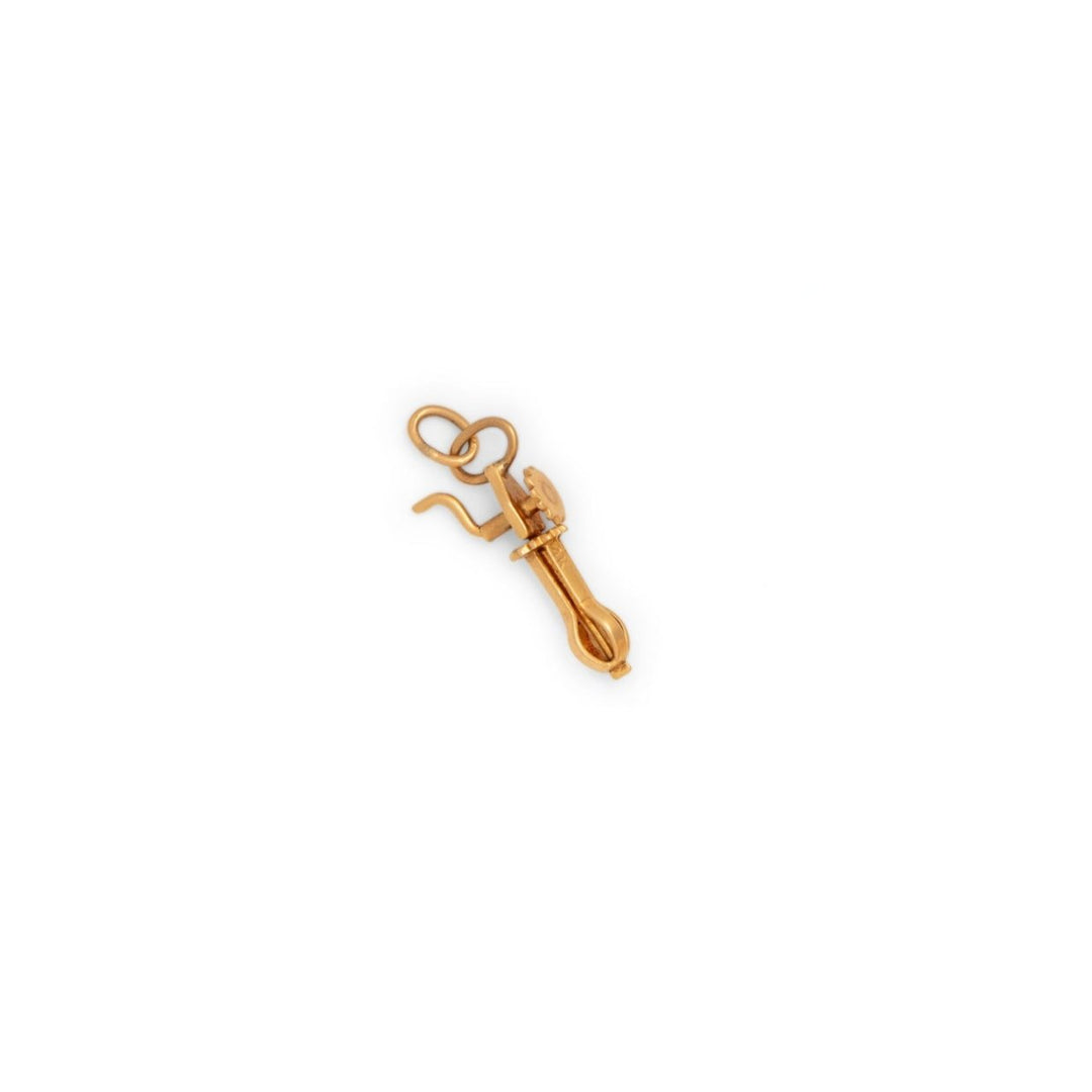 Movable 14k Gold Hand Mixer Charm