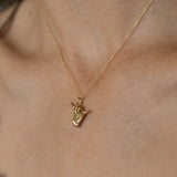 Shaka Hand 14k Gold Charm