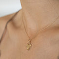 English Three-Leaf Clover 9k Gold Charm
