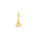 French Eiffel Tower 18k Gold Charm