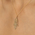Hamsa 14k Yellow Gold Charm