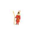 English Beefeater 9k Gold And Enamel Charm