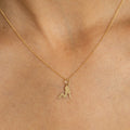 Mudflap Girl 14K Gold Charm