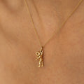 Movable Astronaut 14k Gold Charm