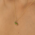 Early 20th Century Enamel and 14K Gold Fish Charm