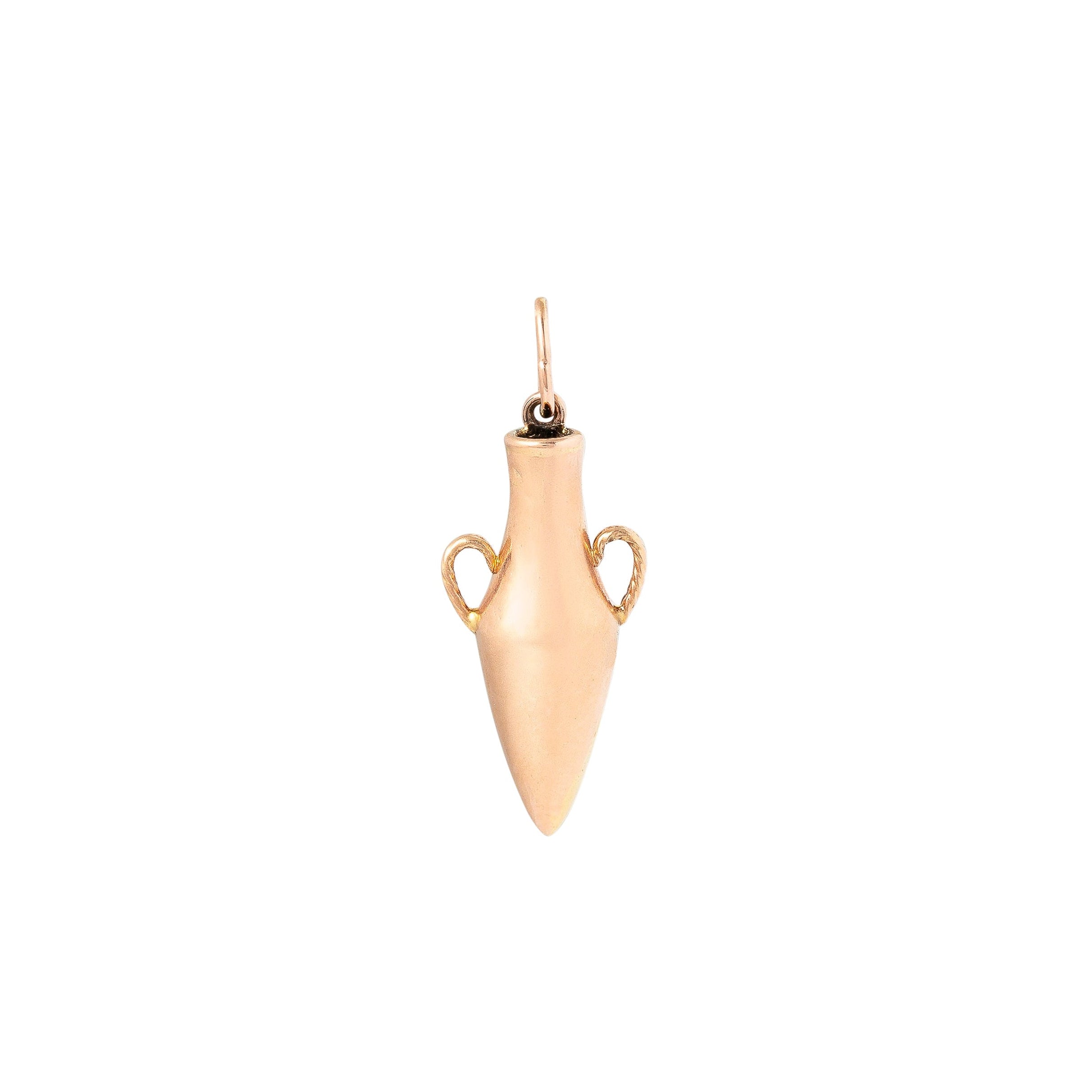 Hanging Vessel 12K Rose Gold Charm