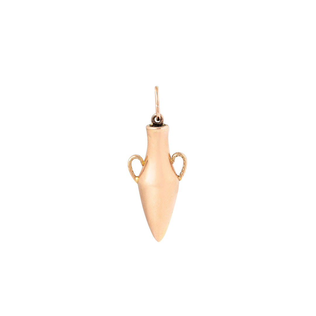 Hanging Vessel 12K Rose Gold Charm