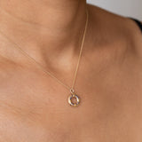 "Hold Fast To Me" 14K Gold Life Raft Charm