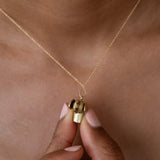 Whimsical Elephant 14k Gold Charm