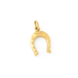 Horseshoe 14K Gold Charm