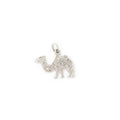 Art Deco Platinum and Diamond Camel Charm