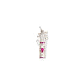 Art Deco Ruby, Diamond, and Platinum Golf Charm