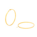 Italian 14k Gold Extra Large Hoop Earrings