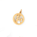 Virgo 14k Gold Zodiac Charm