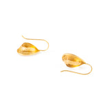 Citrine and 14K Gold Drop Earrings