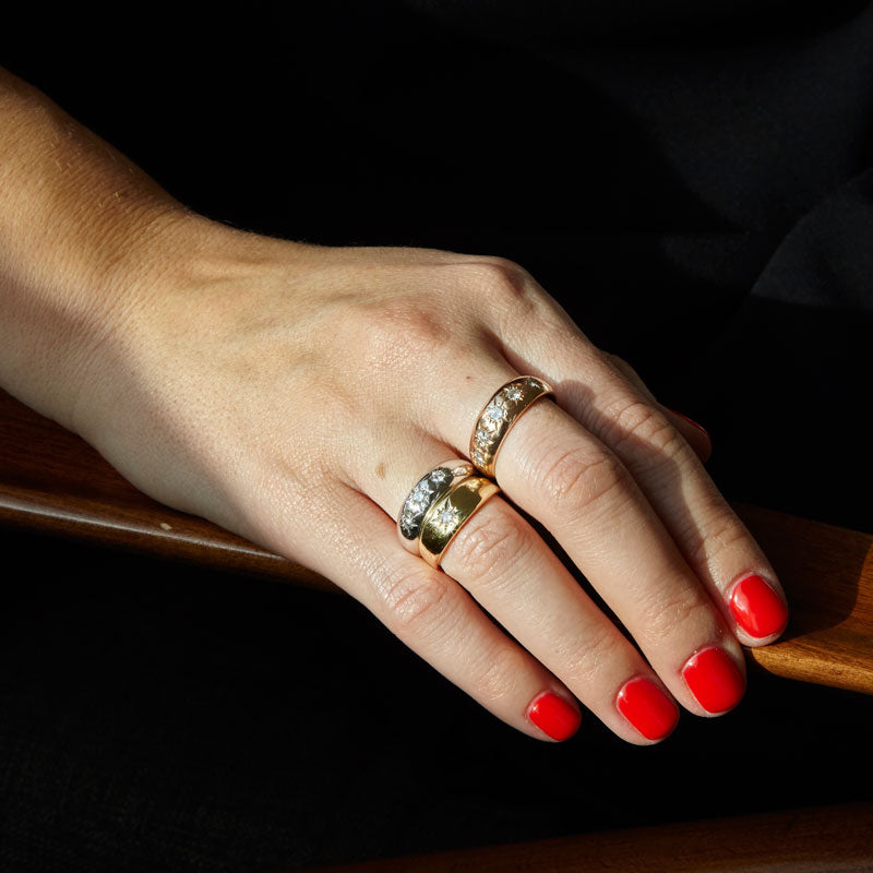 The F&B Diamond 5-Starburst Ring