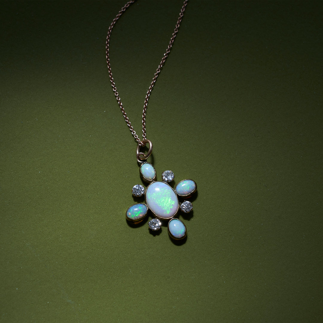 Misa Jewelry - Opal Jewelry - Oasis Opal Necklace