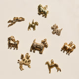 Greyhound 9K Gold Dog Charm
