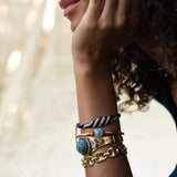 Italian Mariner Link 18k Gold Bracelet