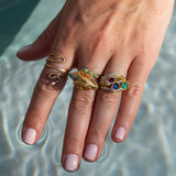 Russian Snake 14k Gold Ring