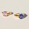 Victorian 5.30 Carat Sapphire and 18K Gold Ring