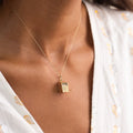 Movable Slot Machine 14K Gold Charm